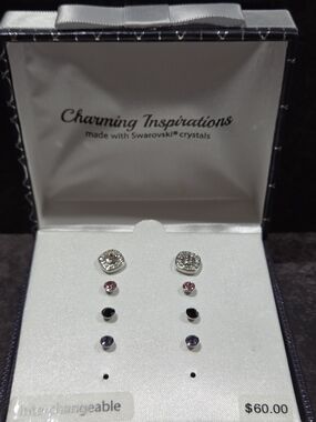 Charming Inspirations Swarovski Crystal Earring Set